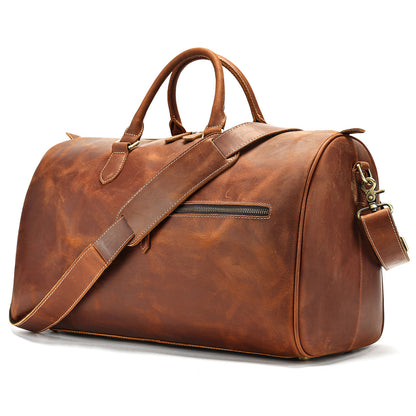 Sac week-end en cuir Saint-Germain – Velina Paris, vue 9