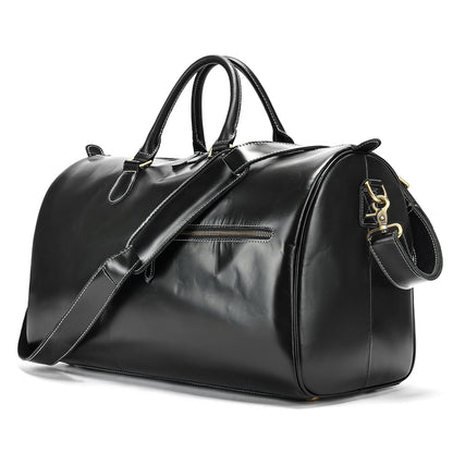 Sac week-end en cuir Saint-Germain – Velina Paris, vue 6