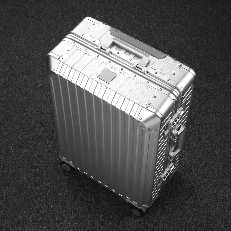 Valise aluminium Champs-Élysées – vue du dessus