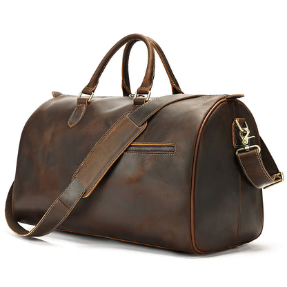 Sac week-end en cuir Saint-Germain – Velina Paris, vue 8