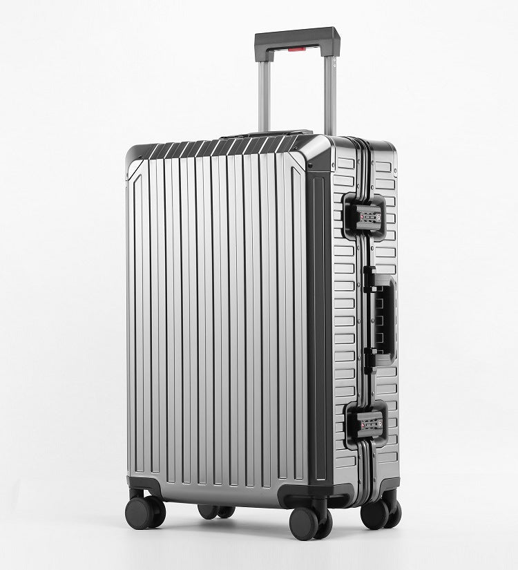 Valise aluminium Champs-Élysées – Gris acier – 1