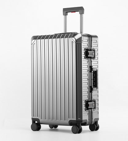 Valise aluminium Champs-Élysées – Gris acier – 1