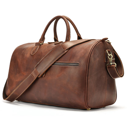 Sac week-end en cuir Saint-Germain – Velina Paris, vue 7