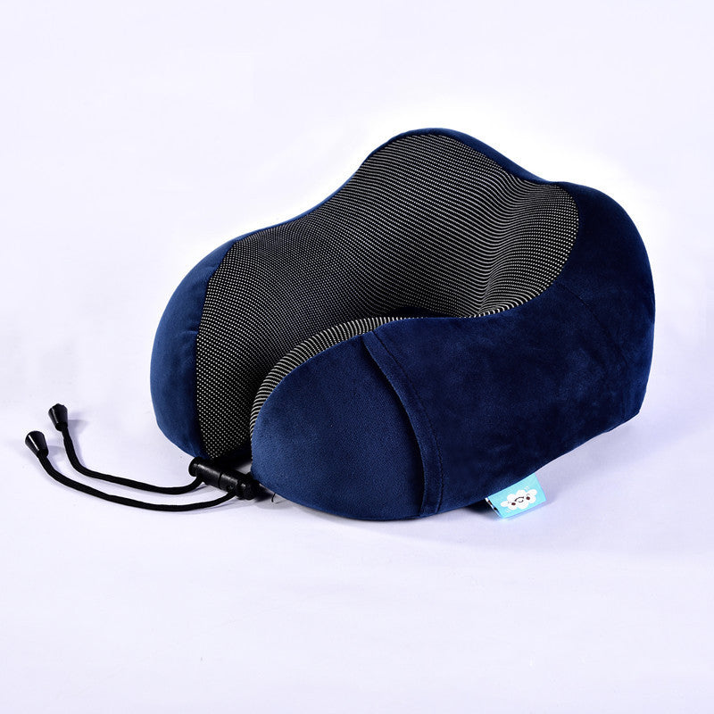 Coussin de voyage à mémoire de forme – bleu marine