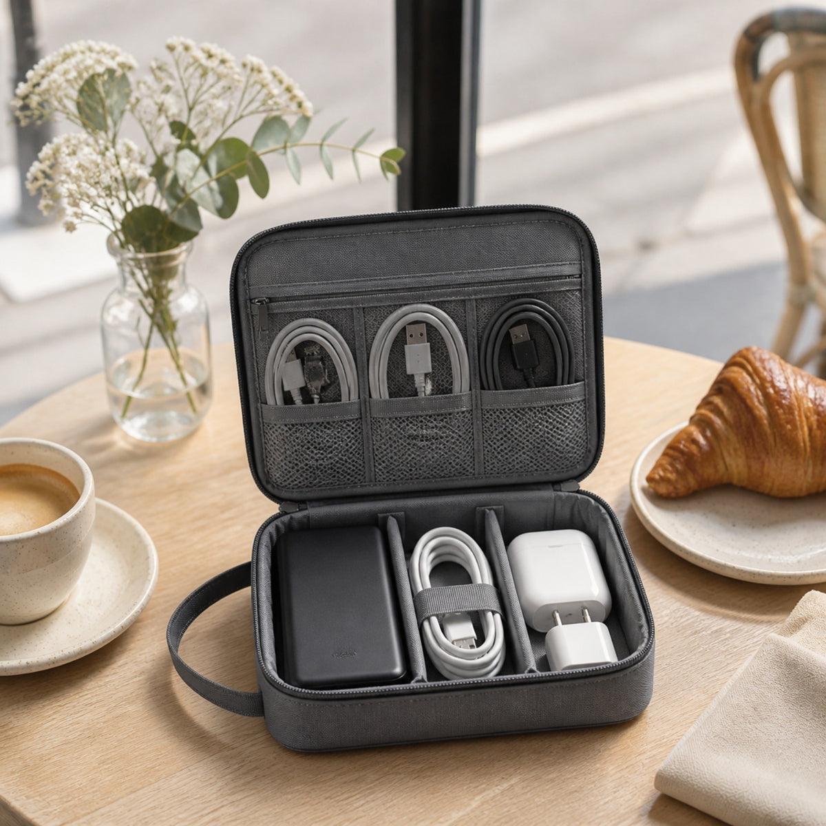 Organisateur tech de voyage – ouvert