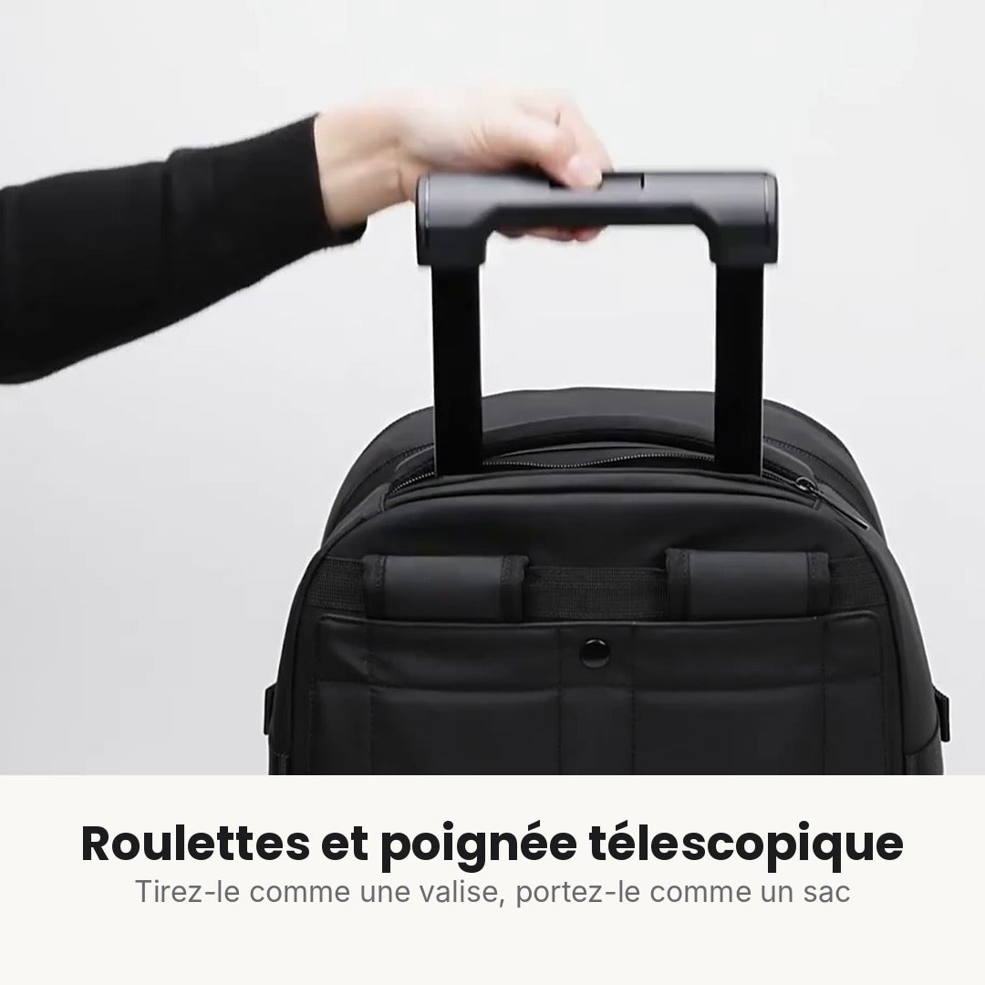 Sac à dos Concorde – roulettes et poignée télescopique