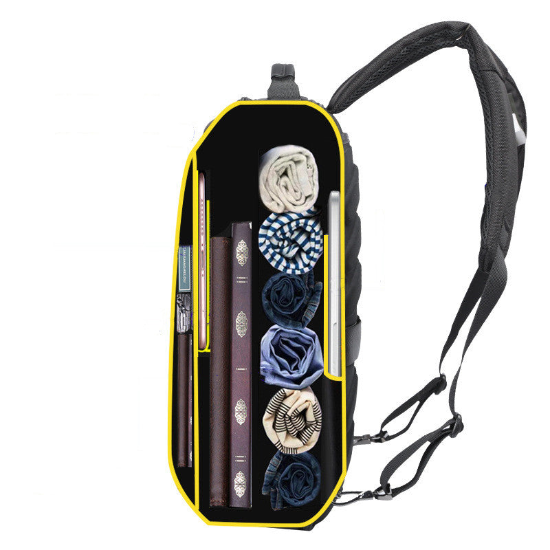 Sac à dos Vendôme, intérieur organisé et ouverture large – Velina Paris